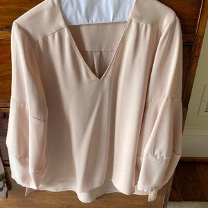 Amanda Uprichard top - pretty blouse pink beige